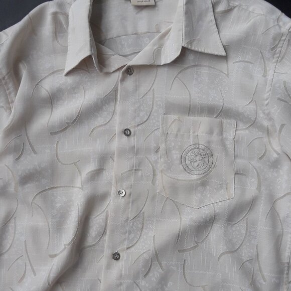 Versace beige shirt with subtle print size 3XL - Picture 1 of 6